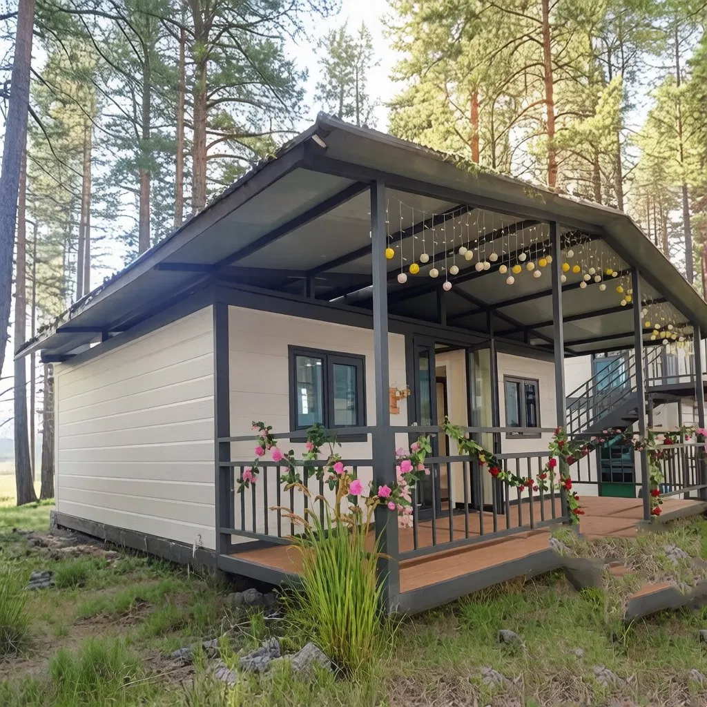 Preço de Fábrica Casa Multifamiliar P 2 Quartos Casa Móvel Pré-fabricada Casa Modular Pré-fabricada