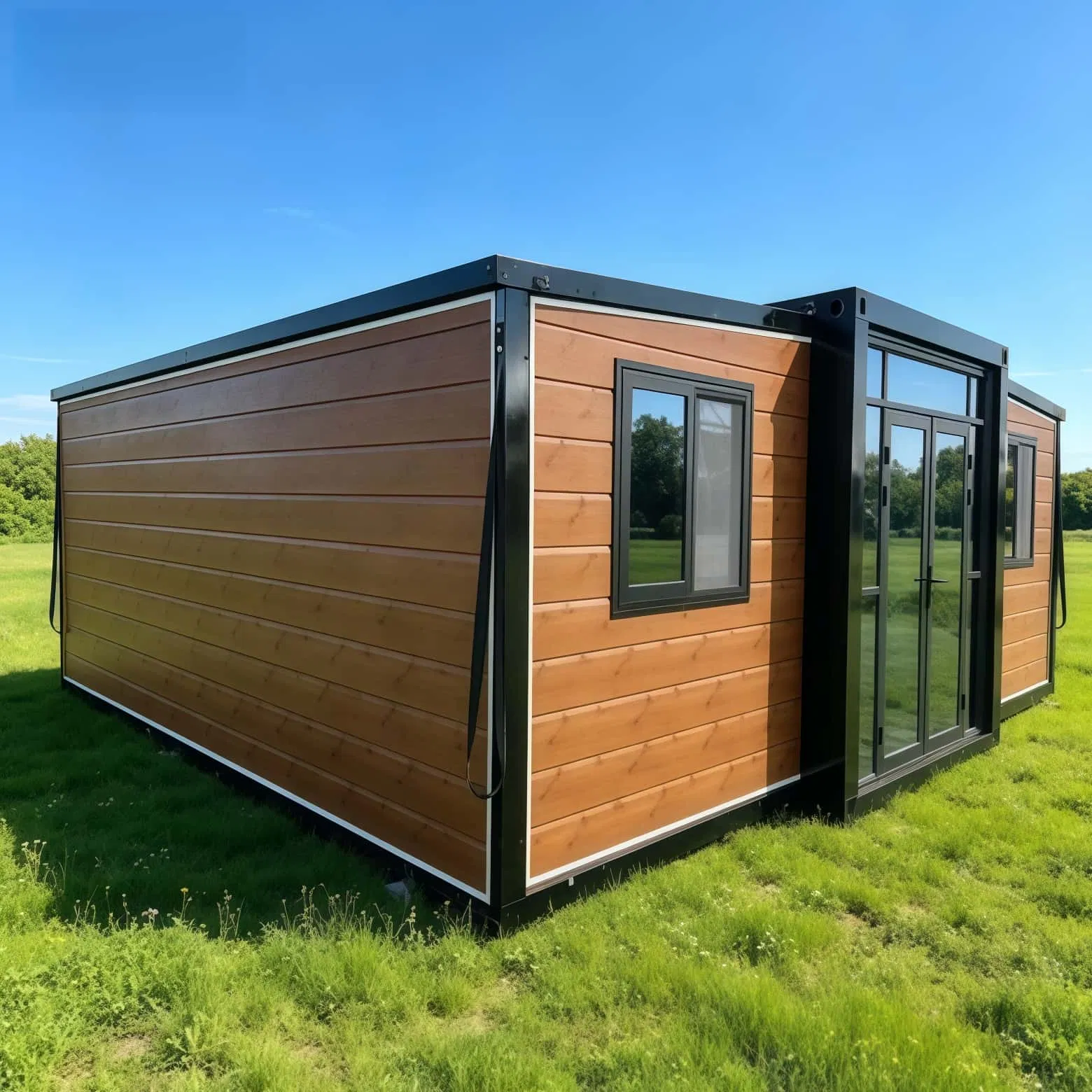 Casa Modular Portátil Expandável Pré-fabricada Melhor Trailer Móvel Container Pronto para Uso Tiny