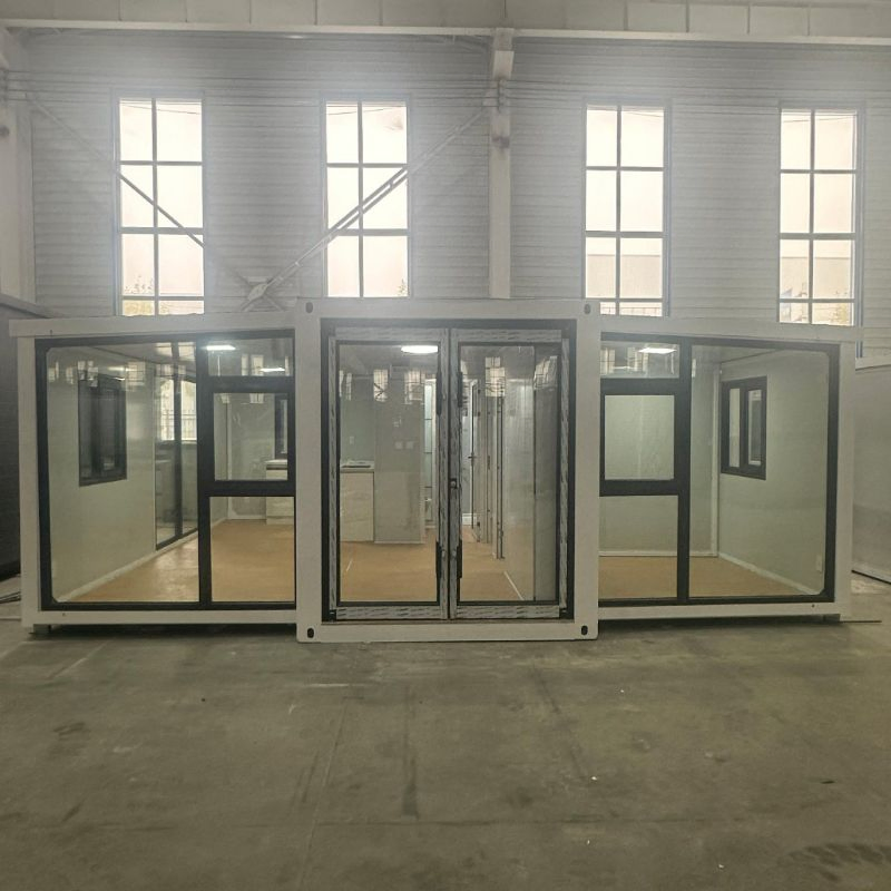 Montagem Conveniente, Design Moderno de Dobragem em Duas Asas, Casa Modular Multiambiente, Preço de Fábrica Móvel Dobrável