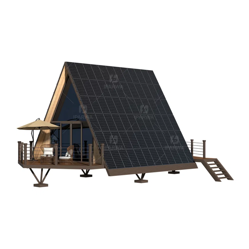 Casa Solar Triangular de Contêiner Móvel Pré-fabricado