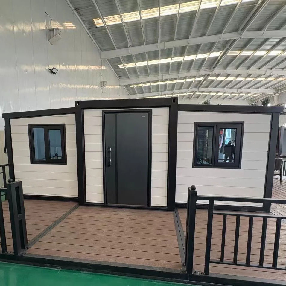 20/30/40FT Solar Folding Expandable Modular Container Home Self-Sufficient Prefab House