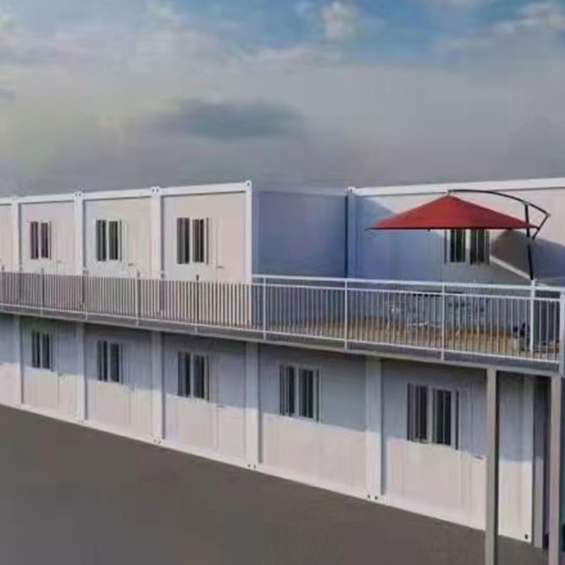 Casa Contêiner Modular Portátil Móvel para Escritório de Banheiro, Casa Contêiner Pré-fabricada, Casa Contêiner de Pacote Plano