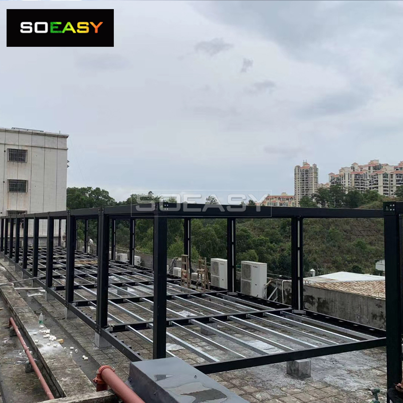Casas Modulares Prefabricadas Aprovadas pelo CE Feitas de Contêineres de Carga