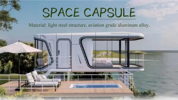 A cápsula espacial