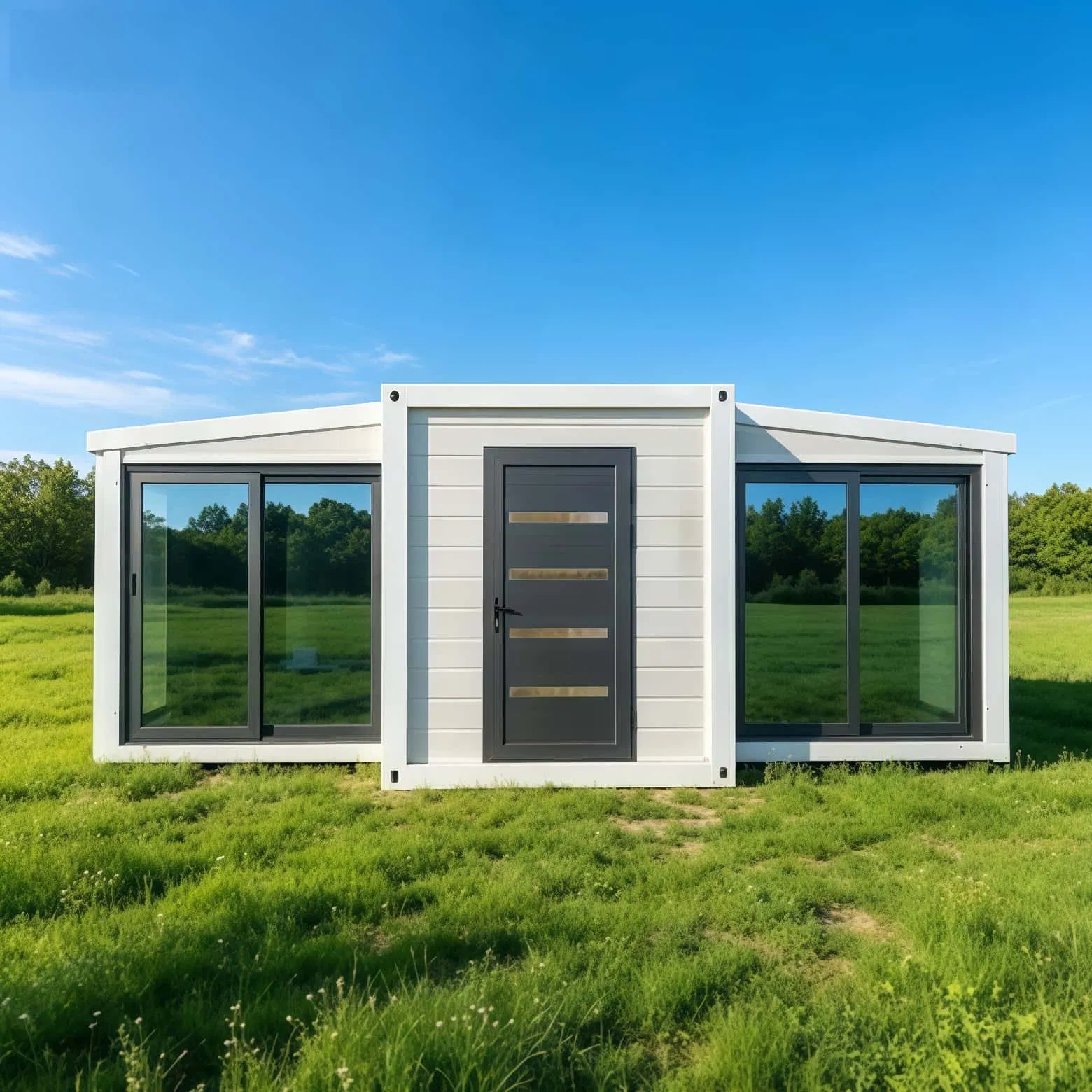 Casa Modular Portátil Expandável Pré-fabricada Melhor Trailer Móvel Container Pronto para Uso Tiny