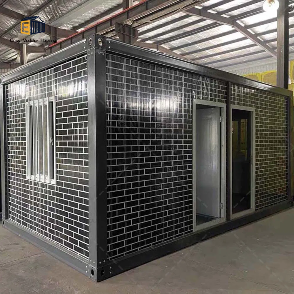 Armazenamento Modular Banheiro Residencial Garagem Hotel Lojas de Café Escritório Jardim Kit Prefabricado Casa de Contêiner de Vidro China