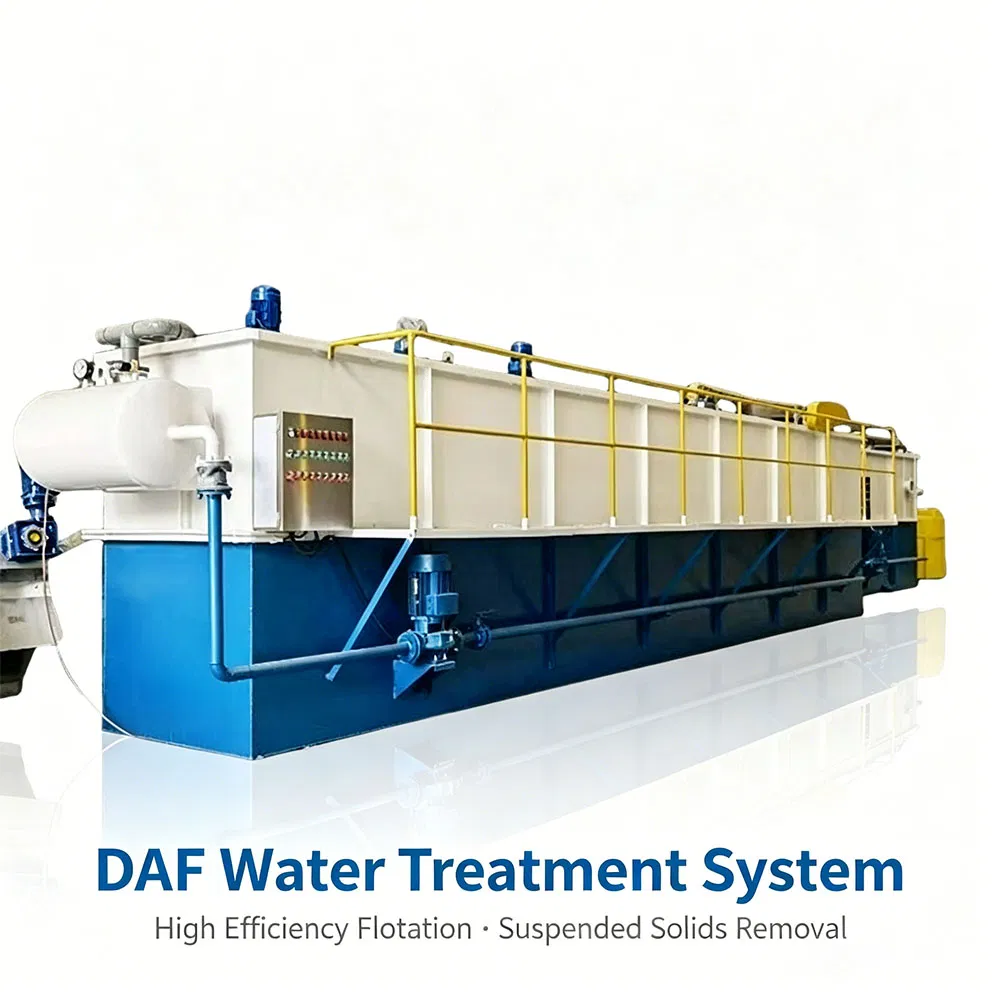 Unidade Modular de Flotação por Ar Dissolvido com Instalação Rápida 15t/H