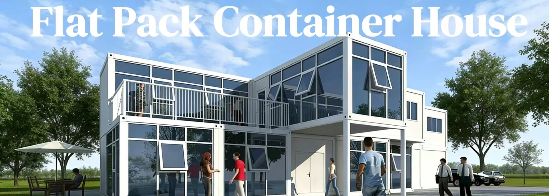 Casa Prefabricada em Pacote Contêiner