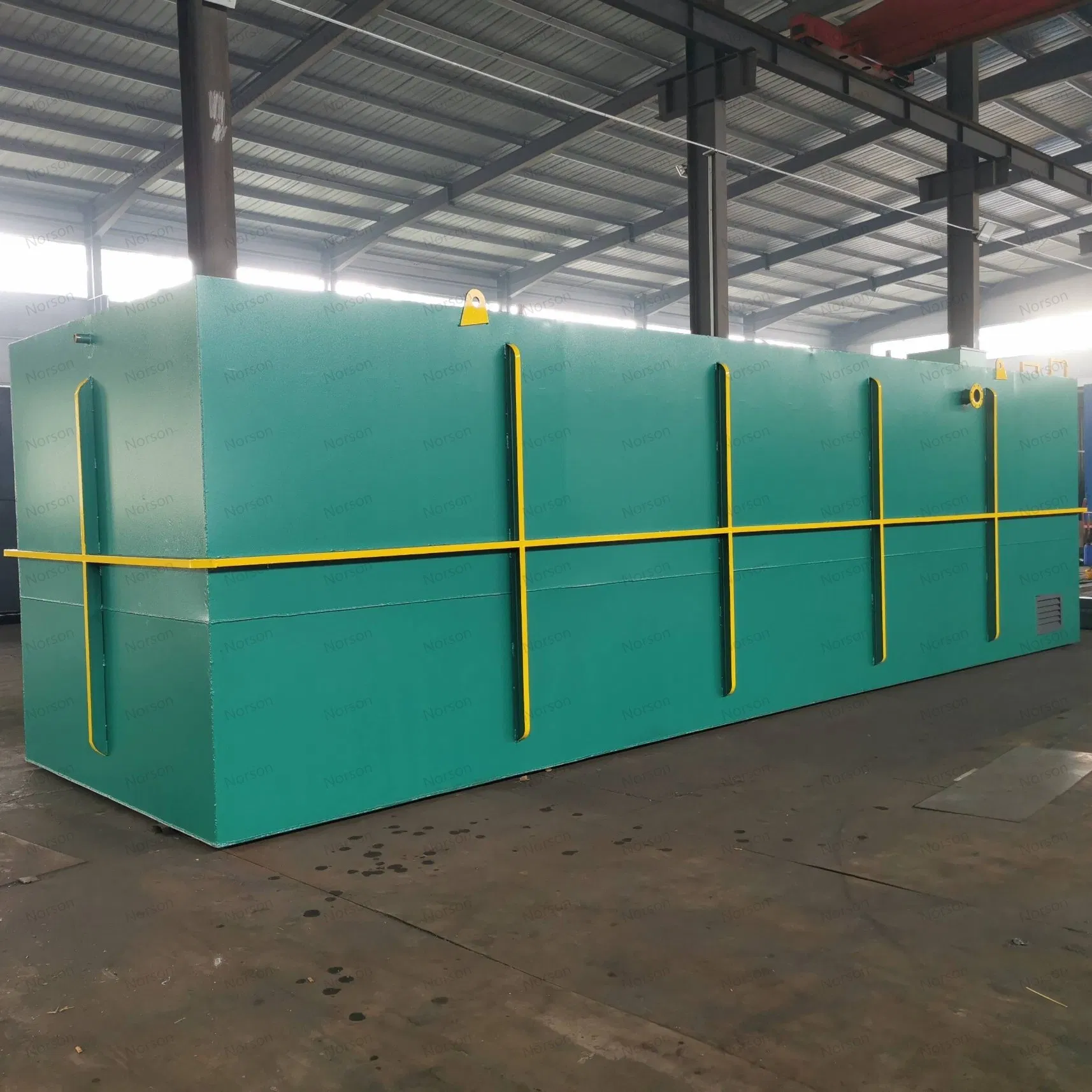 Equipamento Modular 10-50m³ Integrado de Tratamento de Esgoto Doméstico para Águas Residuais de Aldeias Rurais