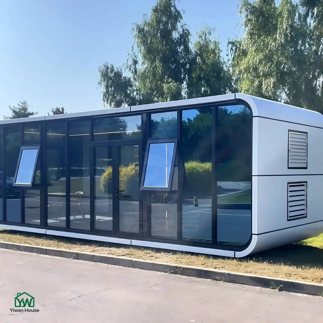 Estrutura Principal Galvanizada Antirrusto Preço de Fábrica Cabana Moderna Modular Casa Cápsula Estrutura de Aço Prefabricada Clima Úmido Cabana Costeira
