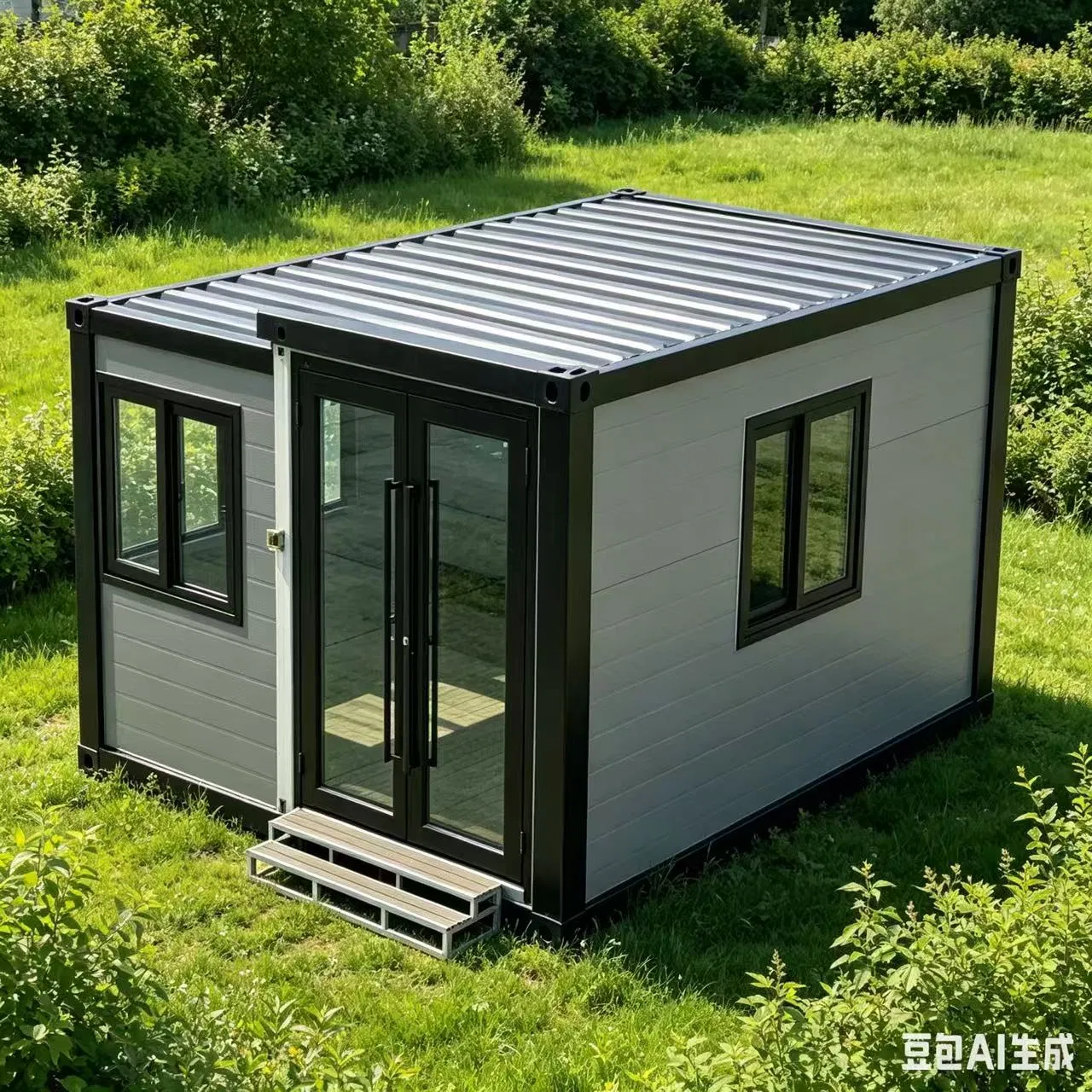 Casa Modular Pré-fabricada Portátil Habitável Melhor Trailer Pronto Módulo Pequena Casa