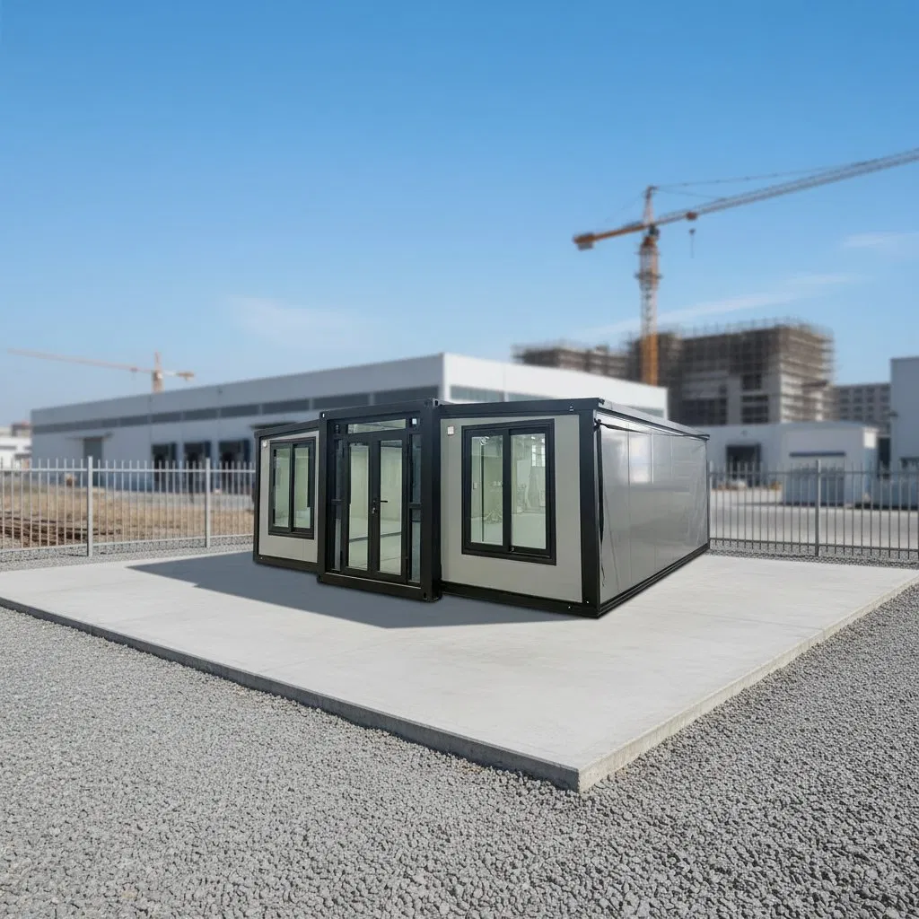 Casa Modular Prefabricada Moderna: Vila em Estilo de Madeira, Dormitórios, Casa Contêiner Dobrável e Expandível com Embalagem Padrão
