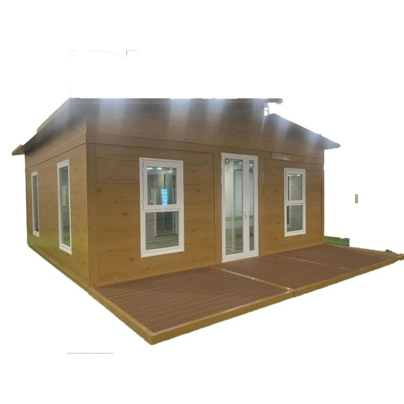Montagem Conveniente, Design Moderno de Dobragem em Duas Asas, Casa Modular Multiambiente, Preço de Fábrica Móvel Dobrável