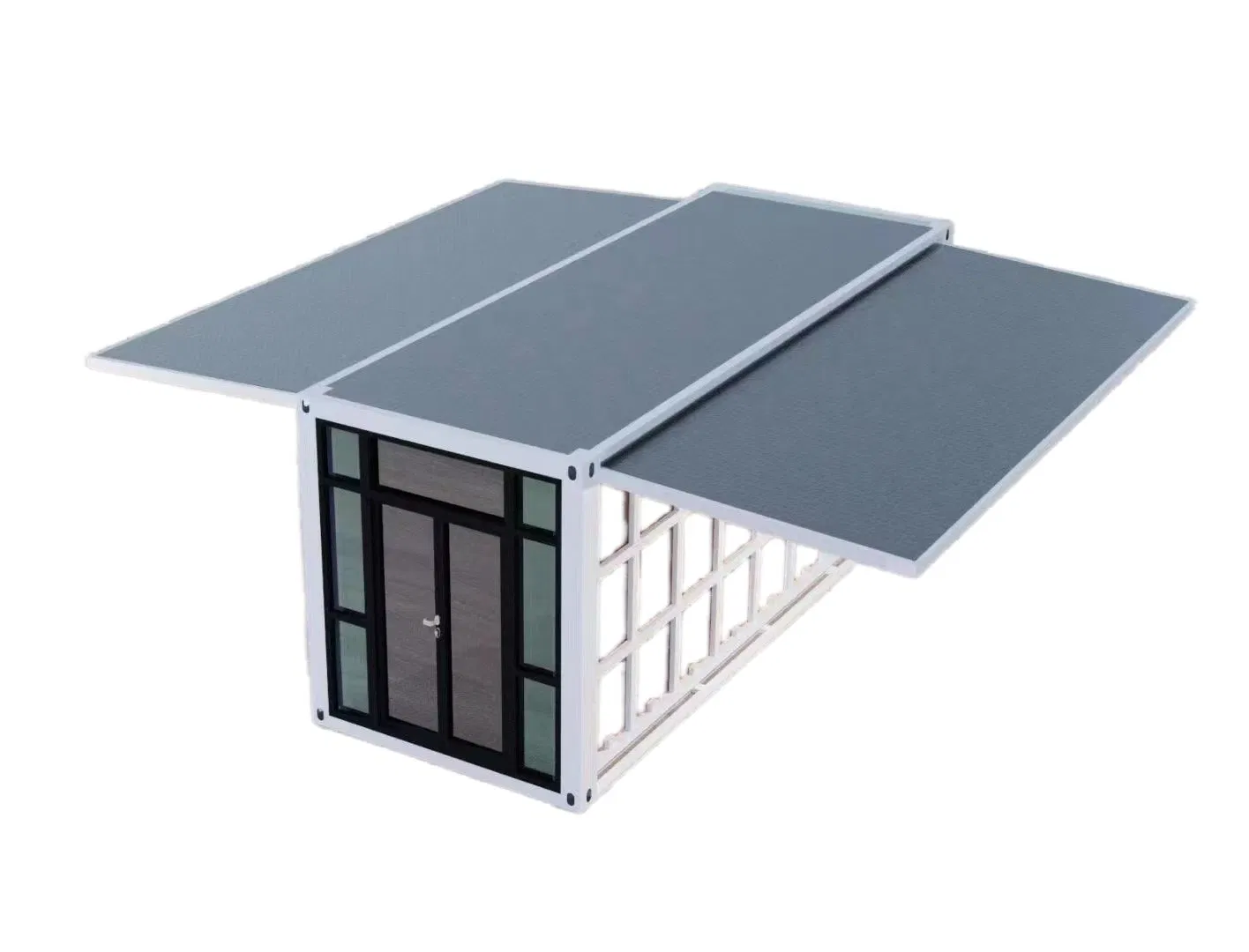 Casa Prefabricada Moderna 20FT Container para Au Granny Flat com Isolamento Térmico 2 Design de Casa Modular