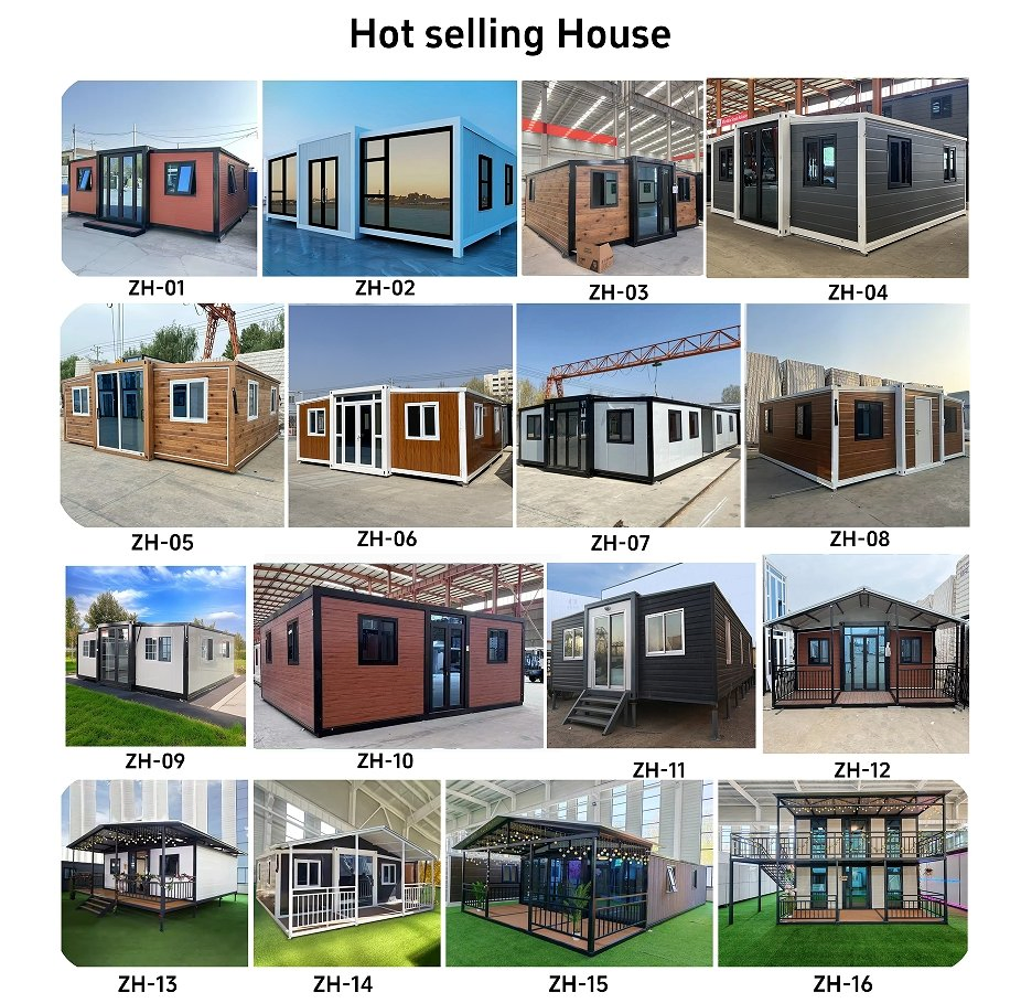 Casa Modular Contêiner Personalizada de Aço para Construção de Acampamento em Alta Venda