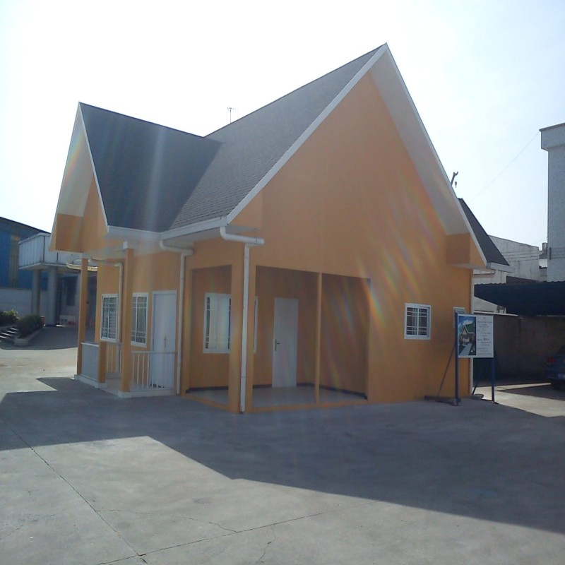 Casa Modular Prefabricada Sustentável de Baixo Carbono para Eco-Vilas