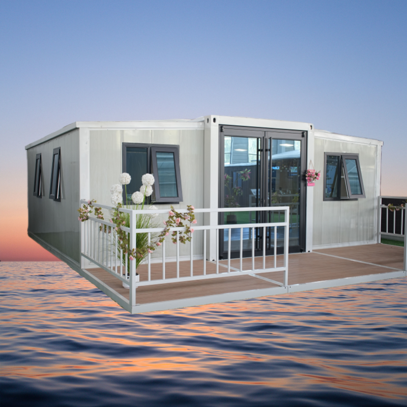 Casa Modular Inovadora com Estrutura de Aço Robusta para Moradia