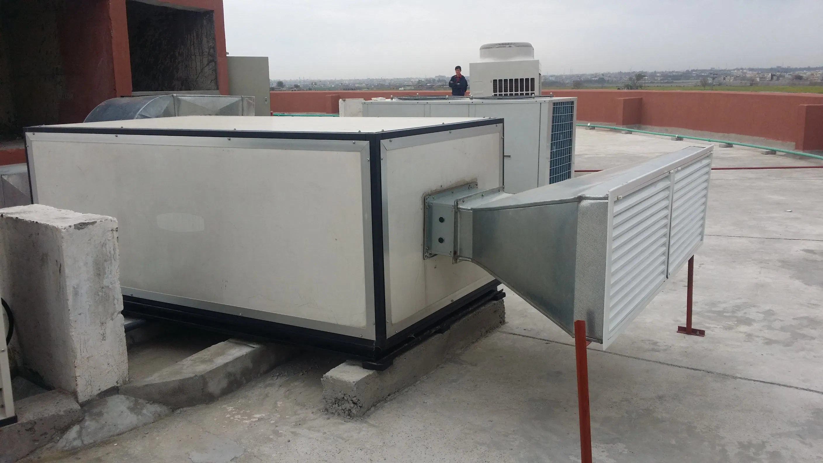 Fábrica de Ar Condicionado Comercial e Industrial da China, Manipuladores de Ar Modular Purificados Dx para Hotéis, Unidade de Tratamento de Ar para Sala Limpa