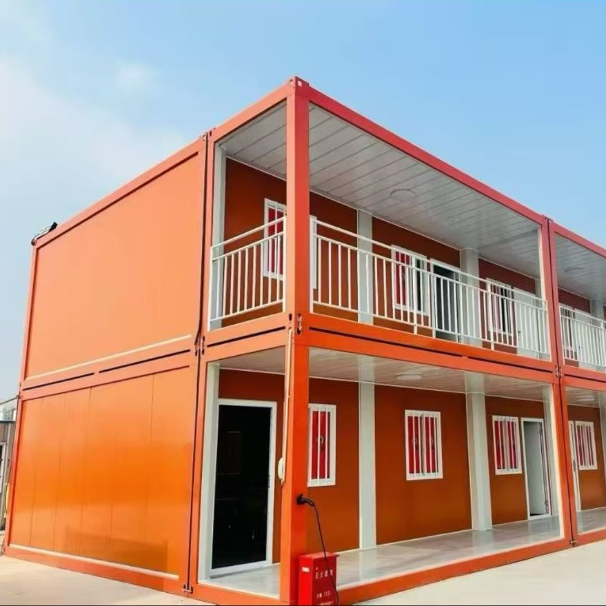 Casa Container de Luxo Prefabricada de Múltiplos Andares, Casas Prontas, Casas Prefabricadas, Casa Modular Container