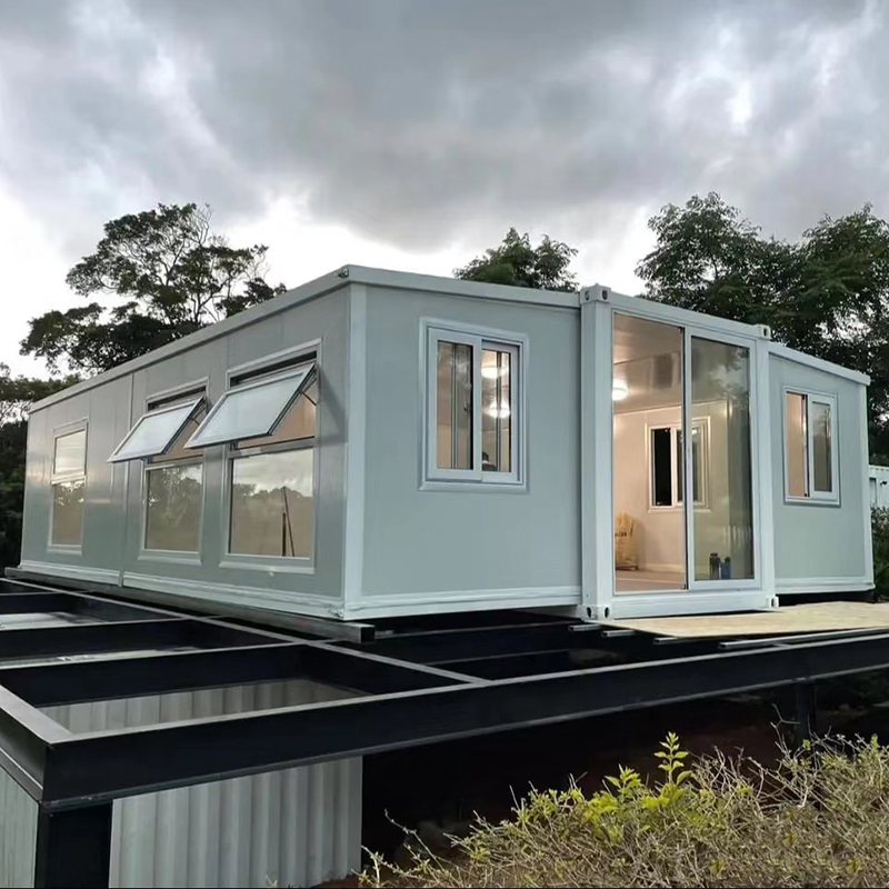 Estrutura de Aço Galvanizado com Isolamento Térmico Casa Prefabricada Dobrável Casas Modulares