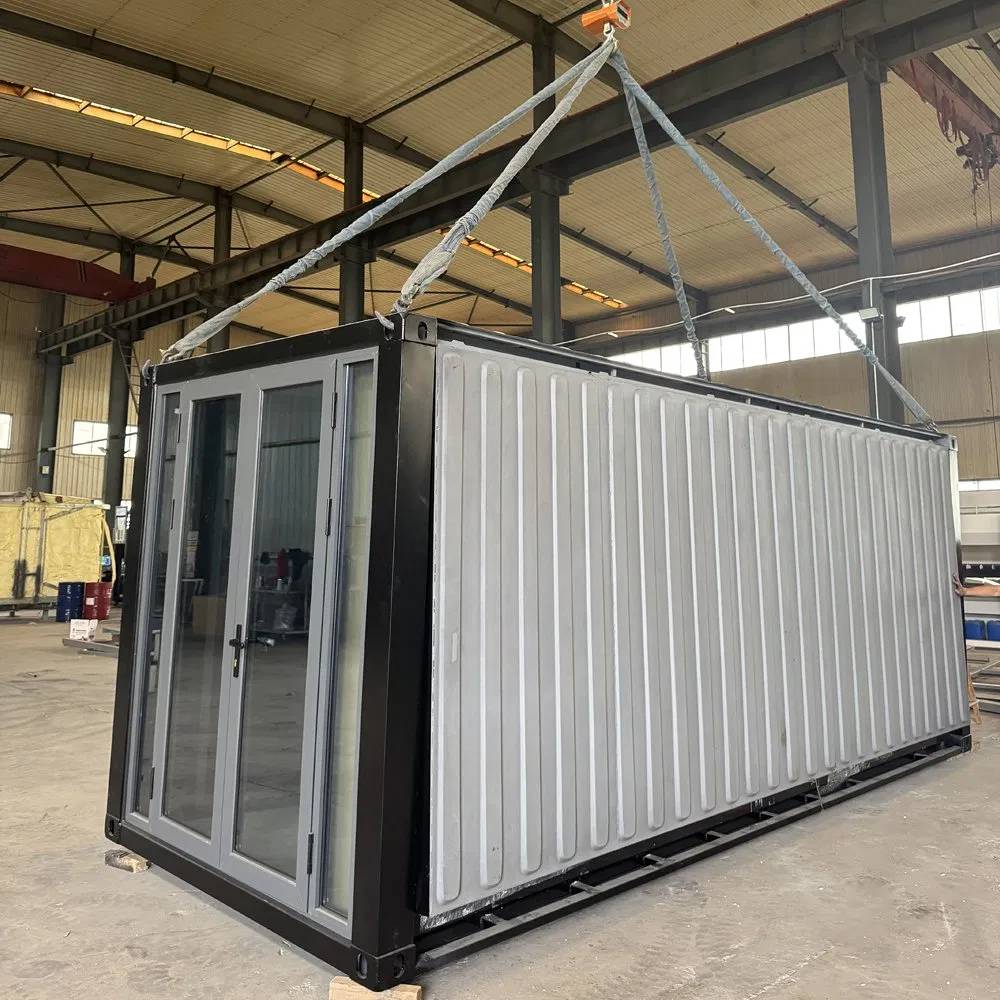 Cabana Móvel Portátil Modelo Pequeno 2 Quarto Modular Casas Prontas para Escritório Moradia Venda de Hotel