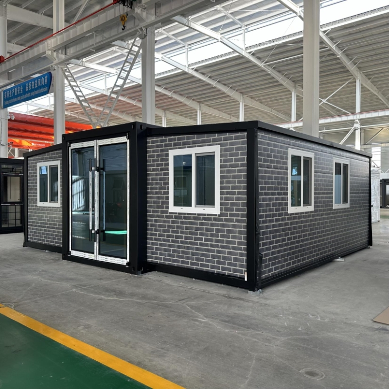20FT Casa Expandável Personalizável para Vida Off Grid com Comodidades Completas