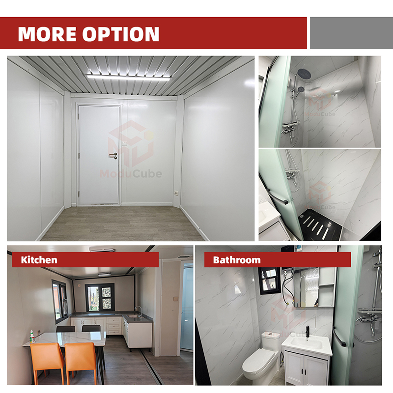 Casa Tiny Modular Móvel Prefabricada Personalizada Excelente Visibilidade Instalação Rápida Personalizada