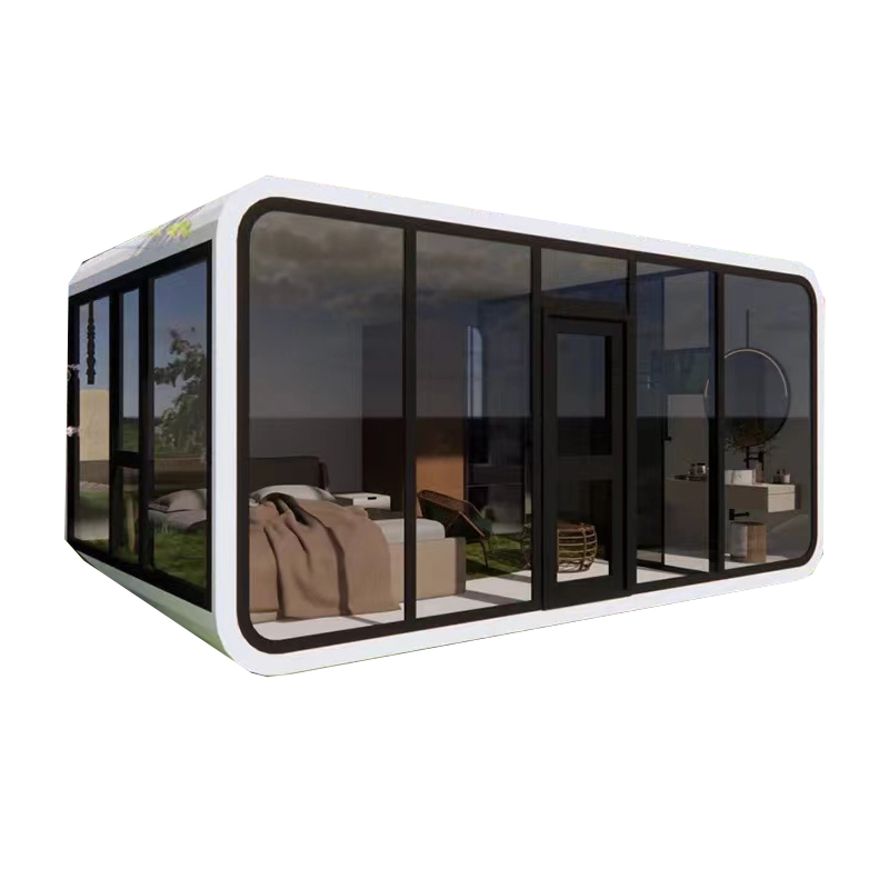 Casa Modular Contêiner Modular Prefabricada Cabana Apple Usada para Escritório