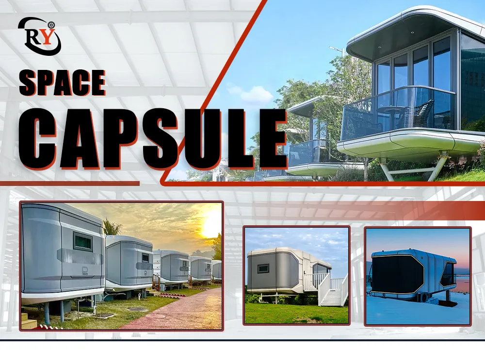 Cabana Modular de Maçã para Glamping Rápido e Pré-fabricado