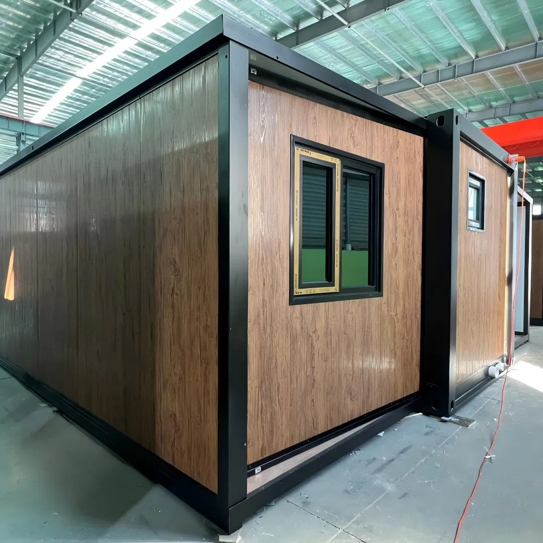 Casa Prefabricada Expandável com Estrutura de Dois Andares Moderna 2 Quarto 1 Banheiro 20FT para Acampamentos