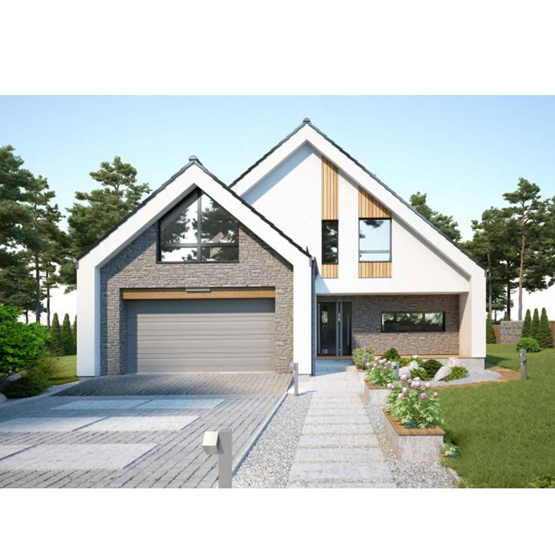 Casa Modular Prefabricada Villa Residencial Unifamiliar com Estrutura de Aço Leve