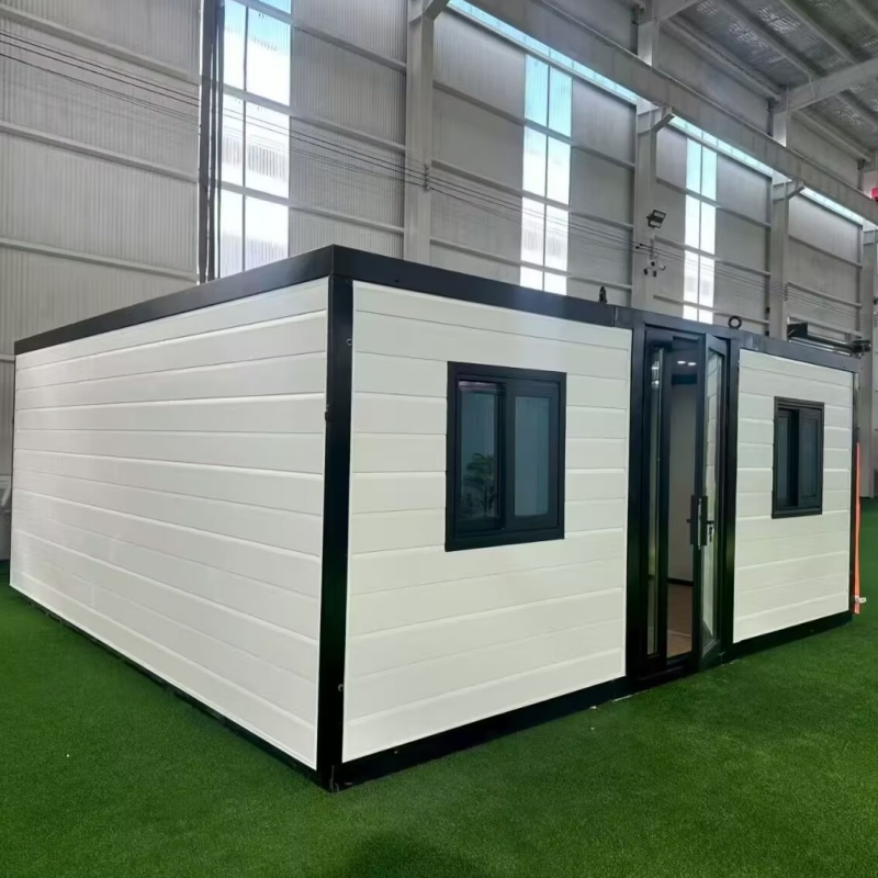 20FT Edifício de Estrutura de Aço Escritório Modular Casa Container Prefabricada de Madeira Dobrável