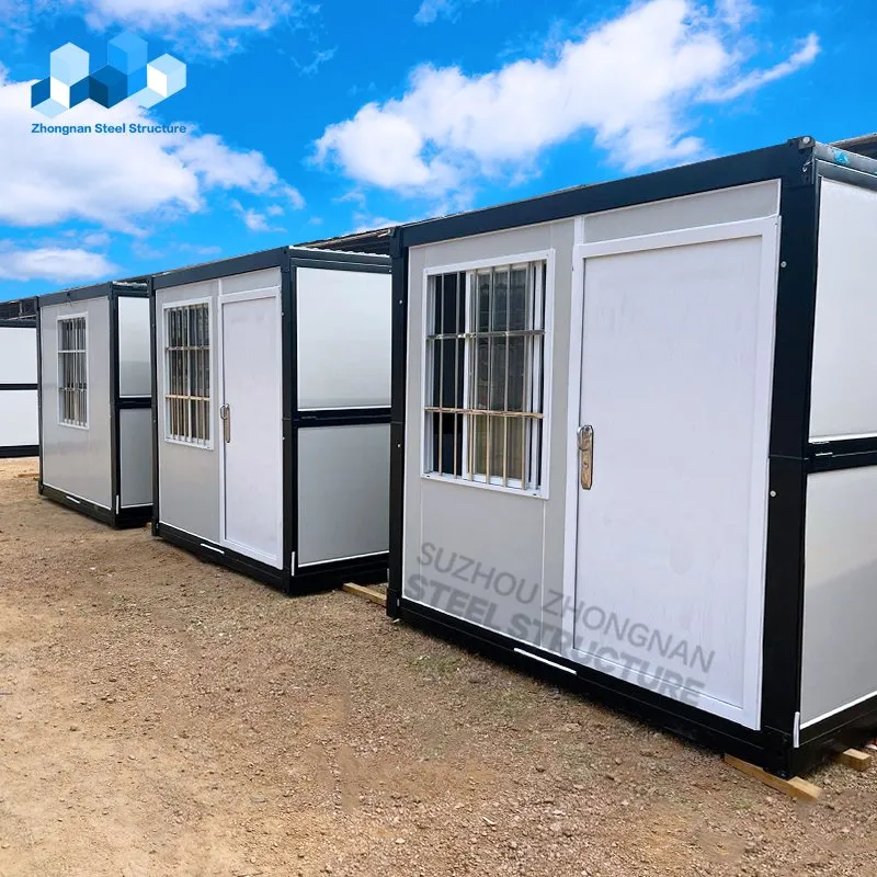 Casas Móveis de Madeira de Luxo, Montagem Rápida, Escritório Modular Mini Portátil, Casa Tiny Prefabricada, Casa Contêiner com Banheiro e Cozinha