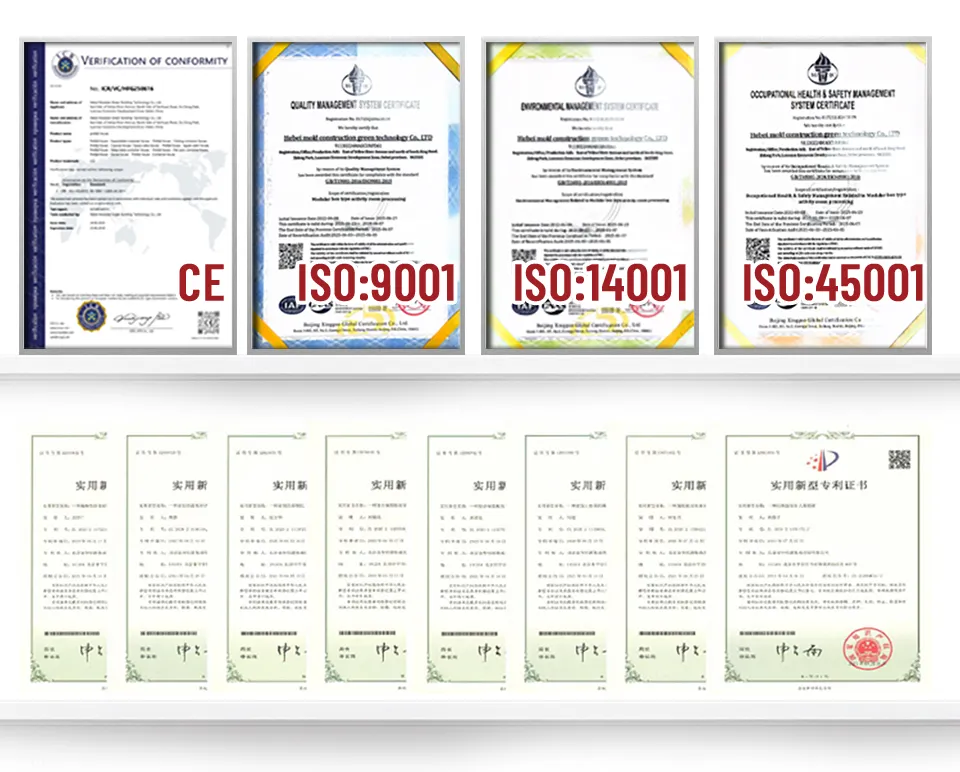 Certificados CE ISO