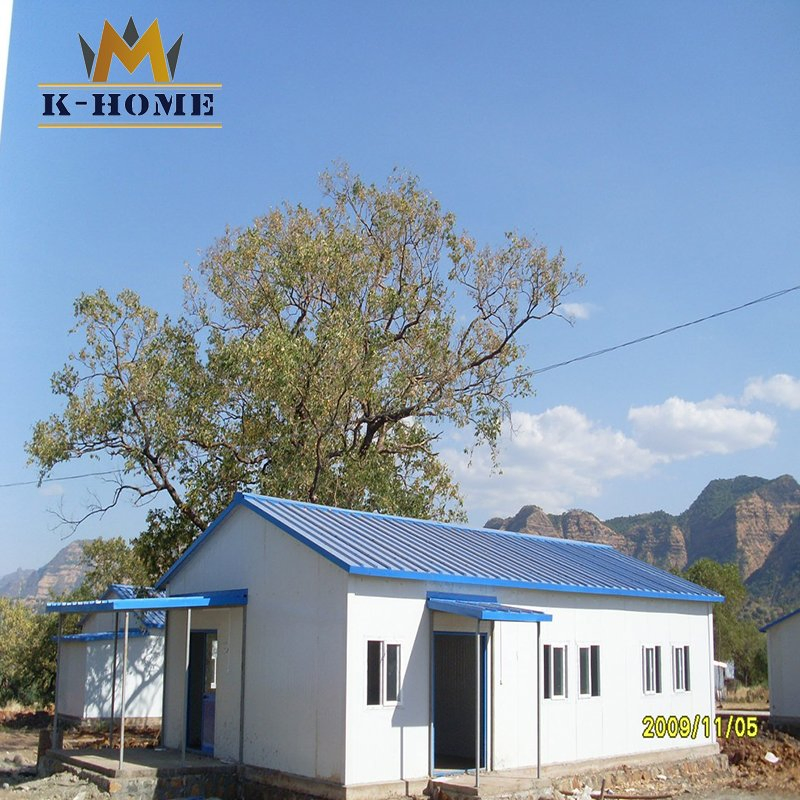 2 Casas Modulares de Aço Prefabricadas para Quarto com Eficiência Energética