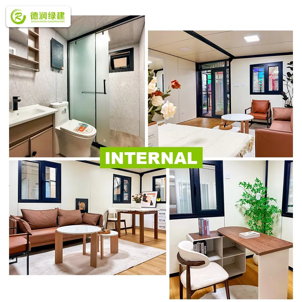Casa Container Expandável Luxuosa Modular Prefabricada para Vida Moderna