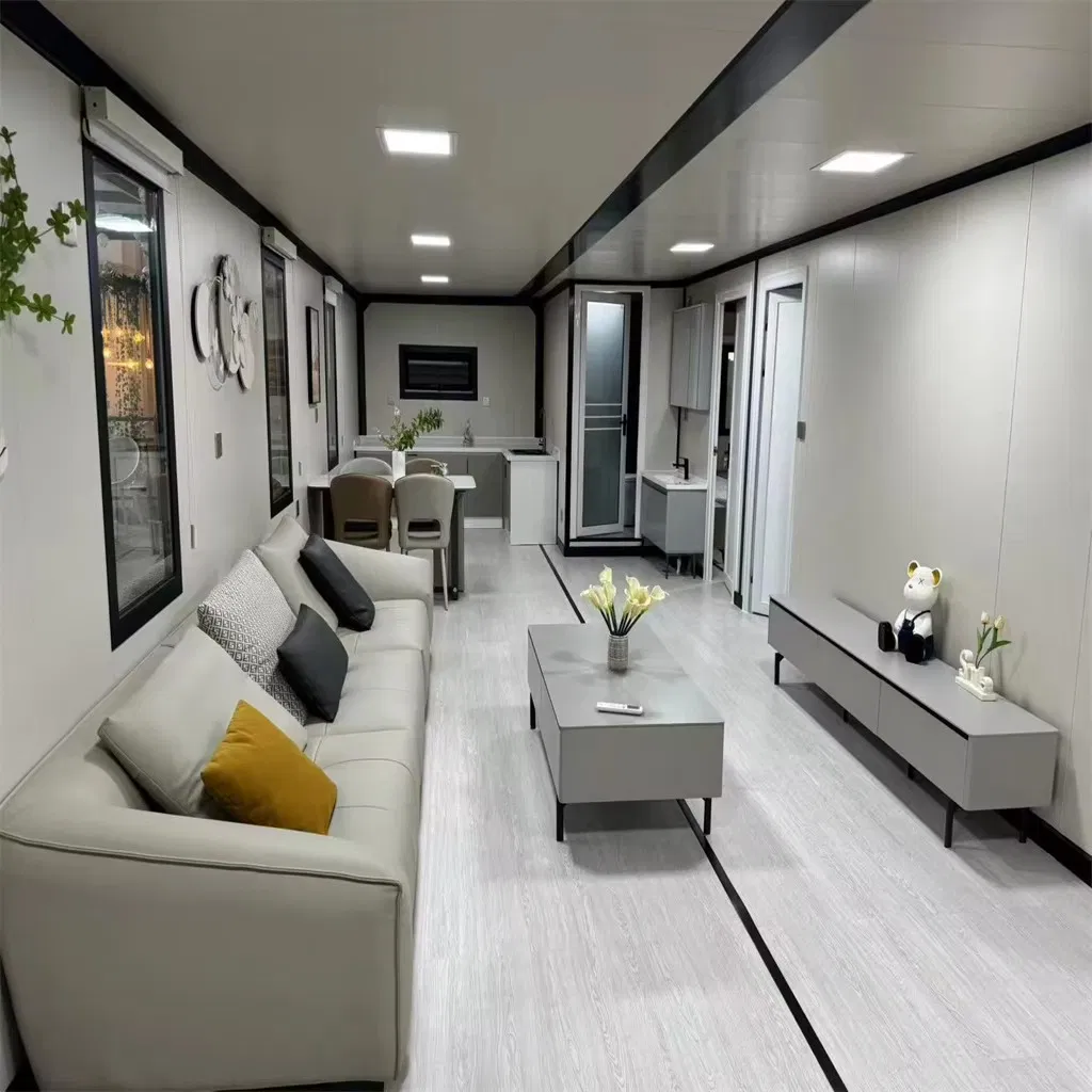 Casa Modular Compacta Expandável à Prova d'Água Portátil para Resorts de Montanha