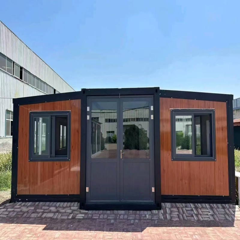 Casa Contêiner Modular Dobrável Eficiente em Energia Solar para Vilas Off-Grid