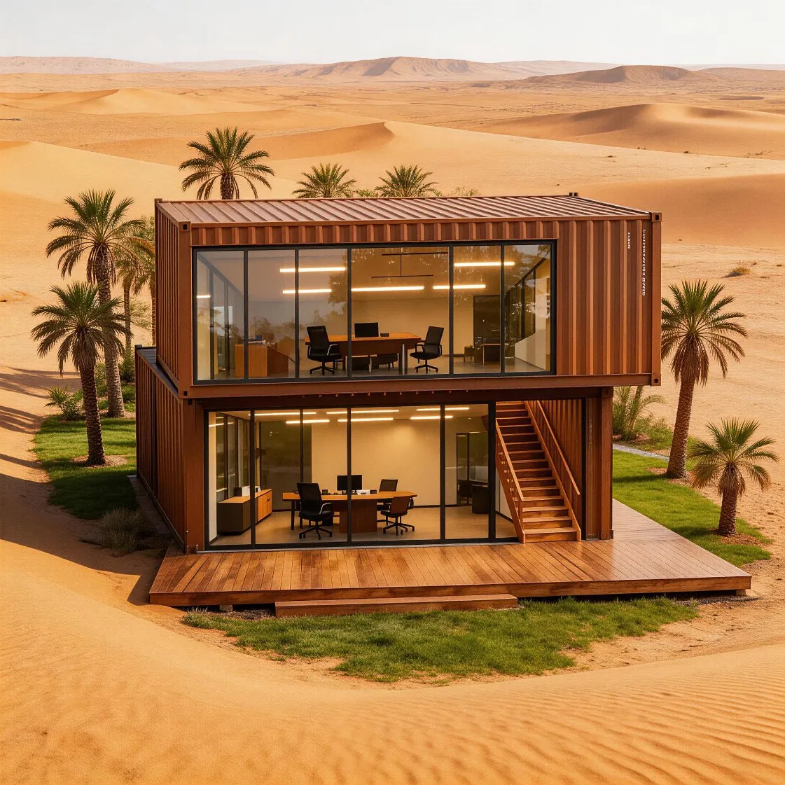 Casa Prefabricada Expandível e Dobrável, Prática e Portátil, para Áreas Turísticas e Vilas Remotas