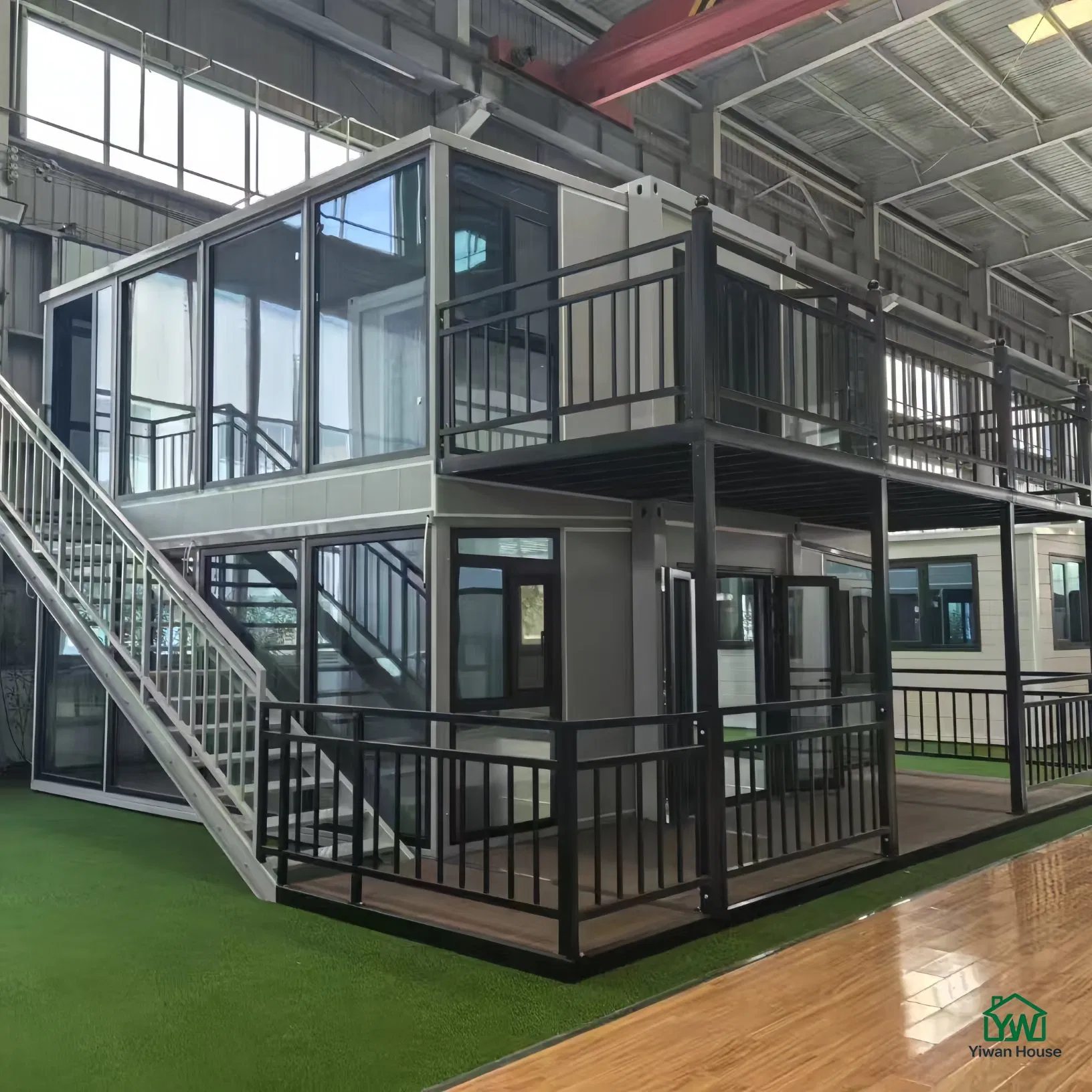 20FT 40FT Tamanhos Casa Contêiner Portátil de Dois Quartos Tipo Familiar Prefabricada Expandável Casa Dobrável para Escritório Hotel Disponível