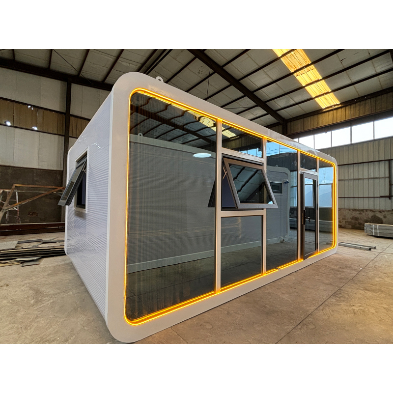 Casa de férias pré-fabricada modular moderna personalizada de contêineres de transporte