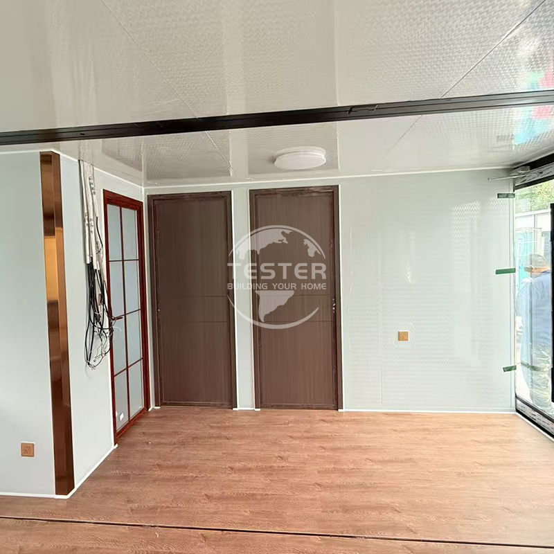 Casas de Estrutura de Aço Modular e Ecológicas 20FT e 40FT