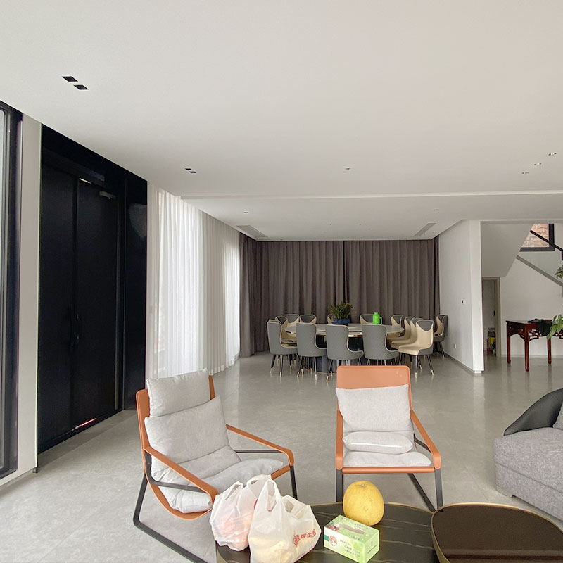 Casa Vila Prefabricada de Estrutura de Aço Leve Padrão do Reino Unido, Eficiente em Energia, Casa Modular