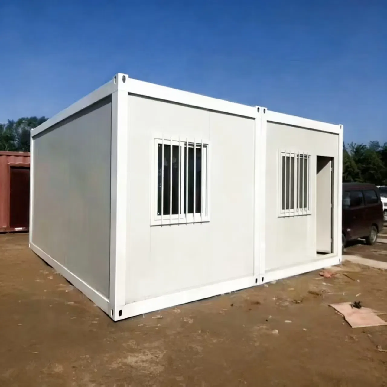20FT Três Andares Multi Conectáveis Suite Quarto Casa Prefabricada em Pacote Contêiner