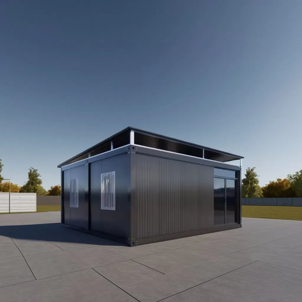 Casa Contêiner Prefabricada Moderna de Dois Andares Personalizada por Atacado 2 Casa Prefabricada de Andares Múltiplos 20 40 FT