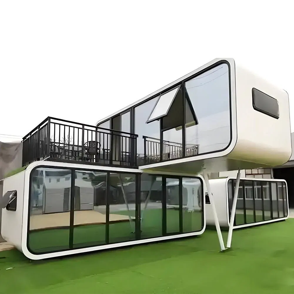 Casa Container Apple Cabana Casa Prefabricada Pequena Eficiente em Energia Casa Modular Hotel Cabana para Grupos Hoteleiros Internacionais