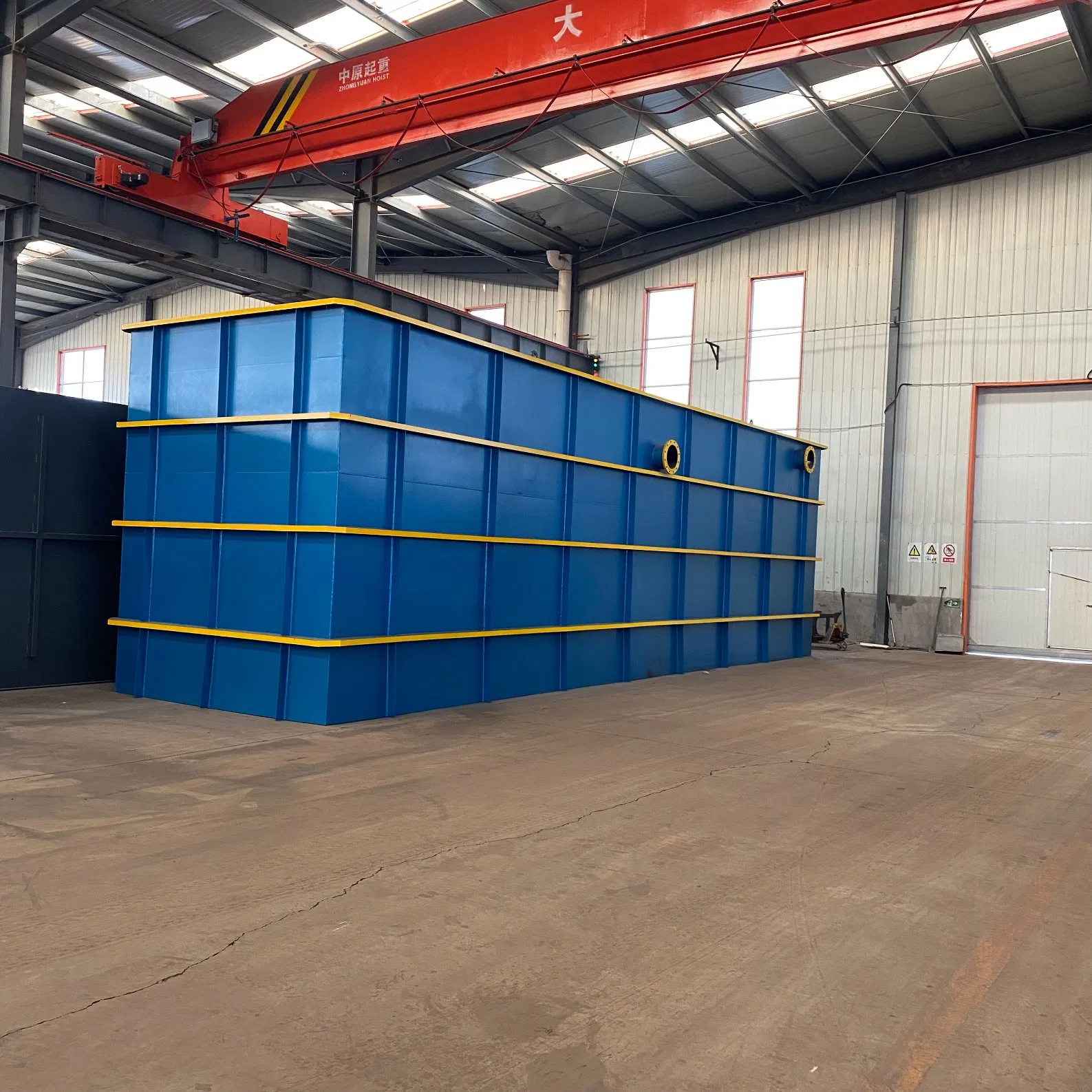 Equipamento Modular 10-50m³ Integrado de Tratamento de Esgoto Doméstico para Águas Residuais de Aldeias Rurais