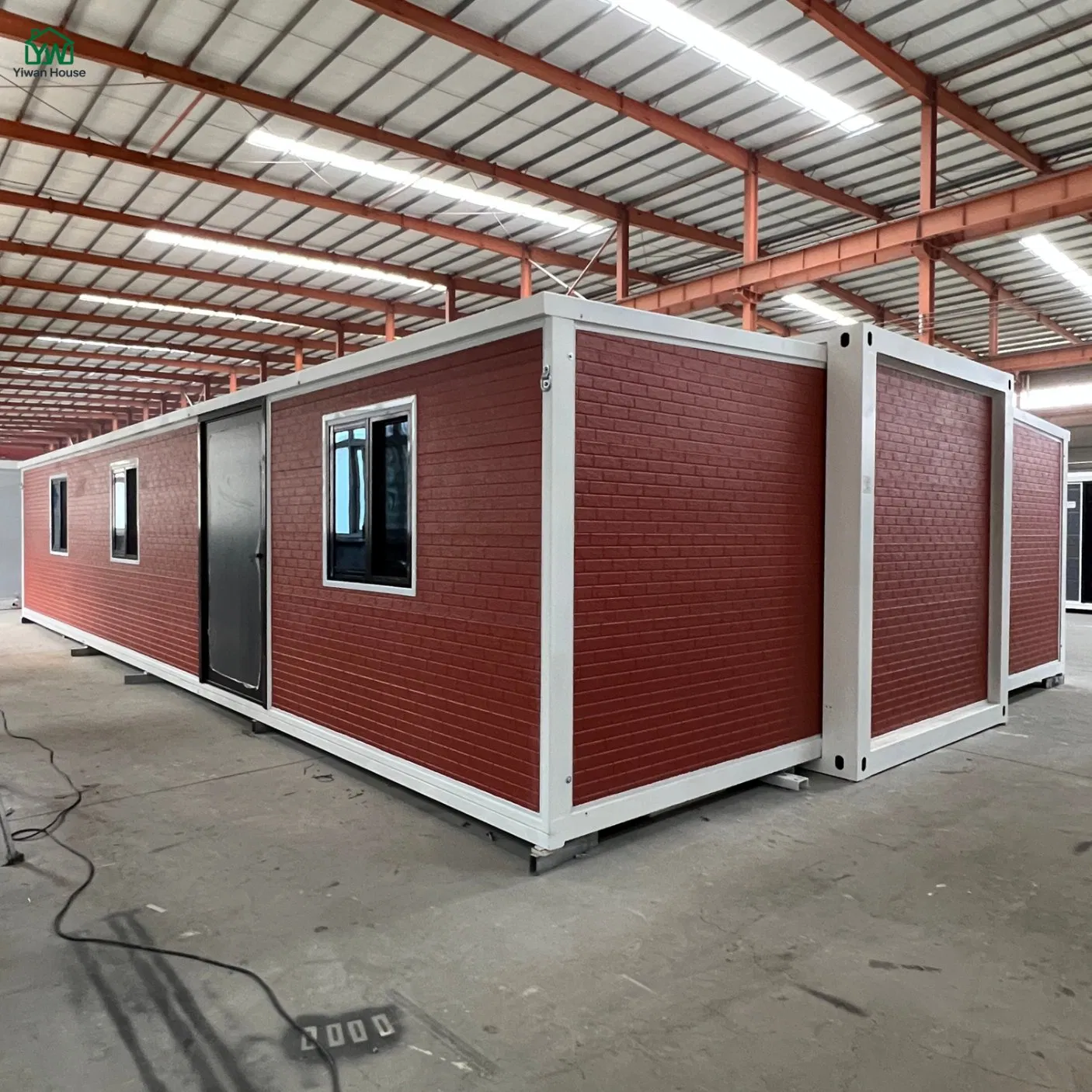Casa pré-fabricada portátil, dobrável, de asa simples ou dupla, com instalação simples, móvel, pequena, modular e expansível para equipe de projeto ou família, moradia temporária