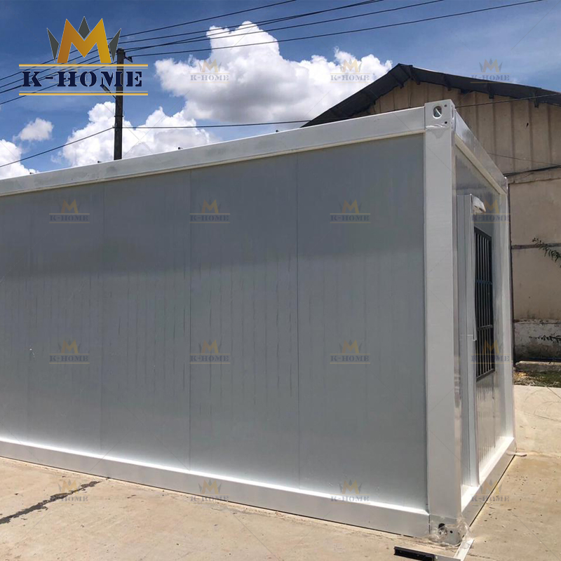 20FT Casas Prefabricadas de Estrutura de Aço Fora da Rede