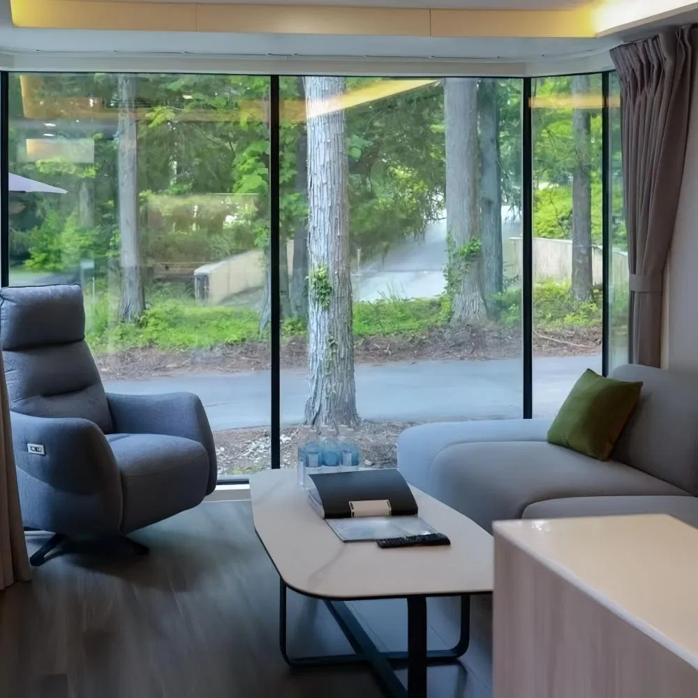 Casa Modular Móvel de Glamping Off-Grid Pronta para Morar, Certificada CE e Ecológica, Espaço Cápsula Móvel
